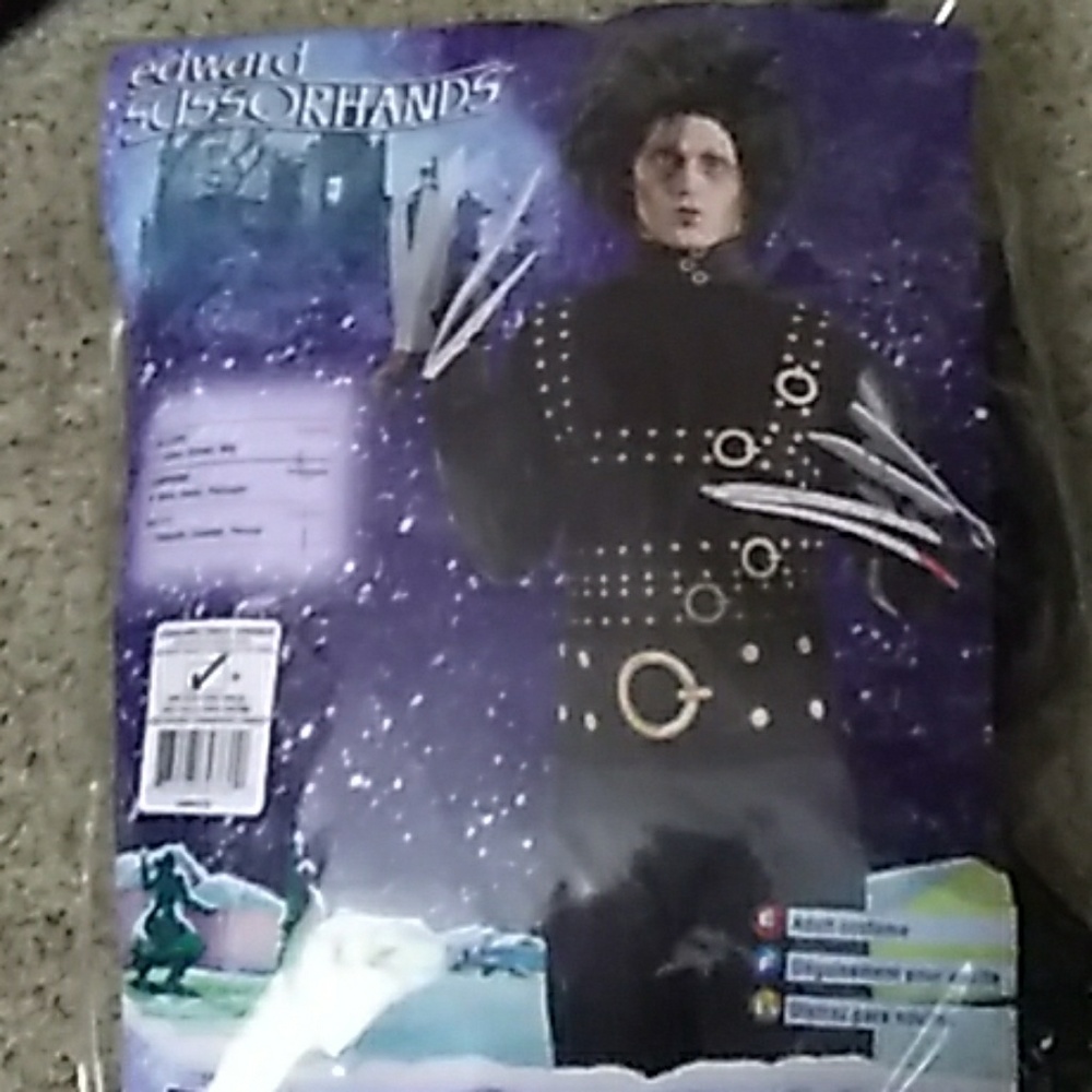 Edward dcissorhands costume